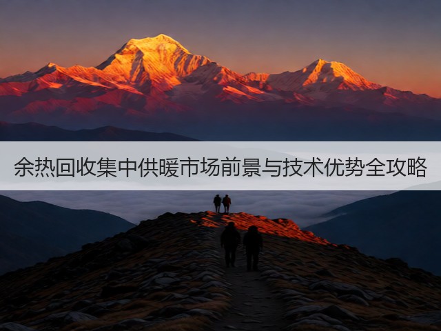 余热回收集中供暖市场前景与技术优势全攻略(图1)