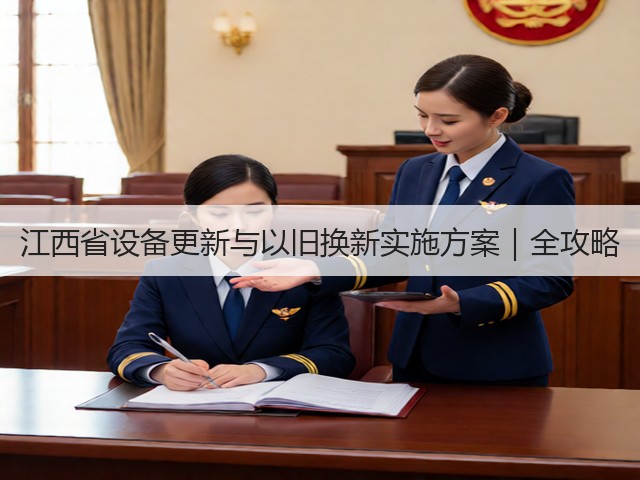 江西省设备更新与以旧换新实施方案|全攻略(图1) 江西省设备更新与以旧换新实施方案|全攻略(图1)