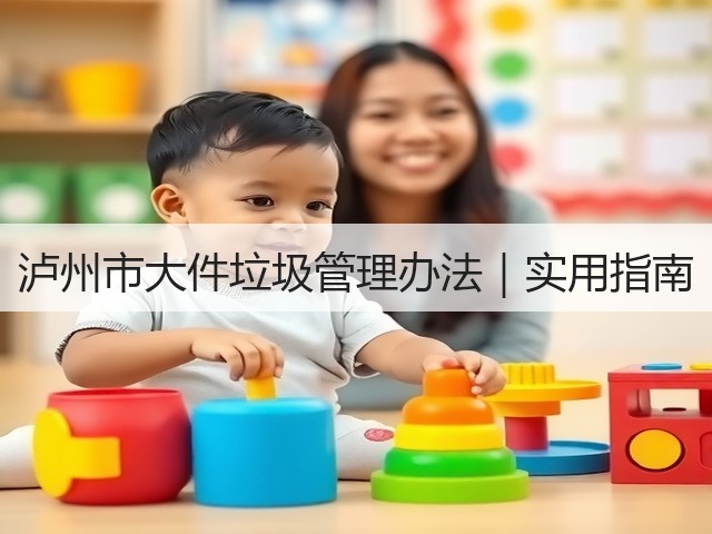 泸州市大件垃圾管理办法｜实用指南(图1)