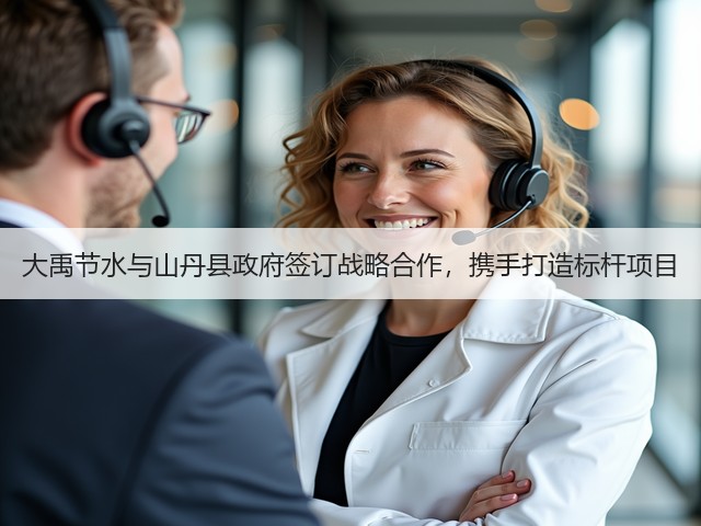 大禹节水与山丹县政府签订战略合作，携手打造标杆项目(图1)