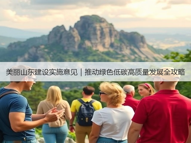 美丽山东建设实施意见｜推动绿色低碳高质量发展全攻略(图3)
