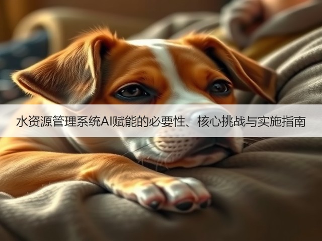 水资源管理系统AI赋能的必要性、核心挑战与实施指南(图2)