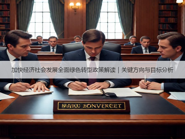 加快经济社会发展全面绿色转型政策解读｜关键方向与目标分析(图3)