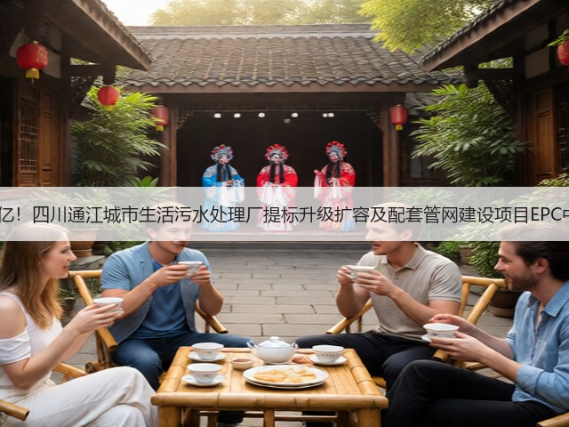 1.1亿！四川通江城市生活污水处理厂提标升级扩容及配套管网建设项目EPC中标(图1)