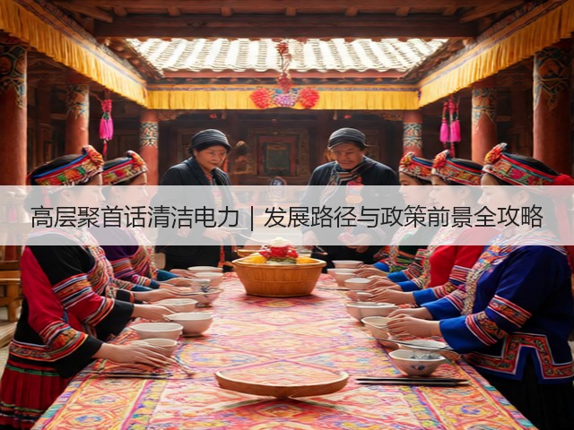 高层聚首话清洁电力｜发展路径与政策前景全攻略(图1)