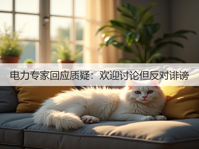 电力专家回应质疑：欢迎讨论但反对诽谤(图3)