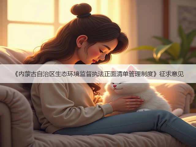 《内蒙古自治区生态环境监督执法正面清单管理制度》征求意见(图3)