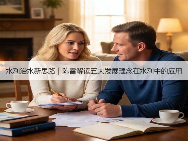 水利治水新思路｜陈雷解读五大发展理念在水利中的应用(图1)