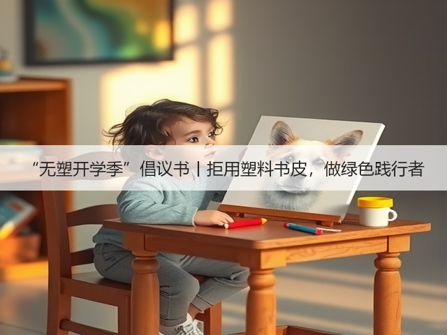 “无塑开学季”倡议书丨拒用塑料书皮，做绿色践行者(图3)