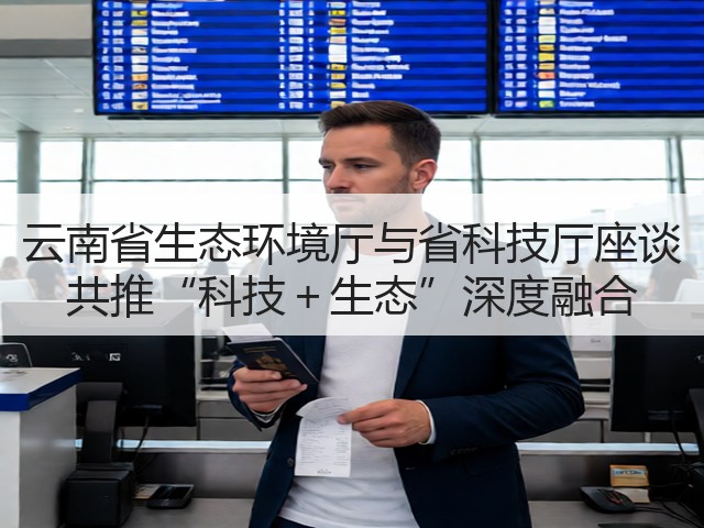云南省生态环境厅与省科技厅座谈 共推“科技＋生态”深度融合(图3)