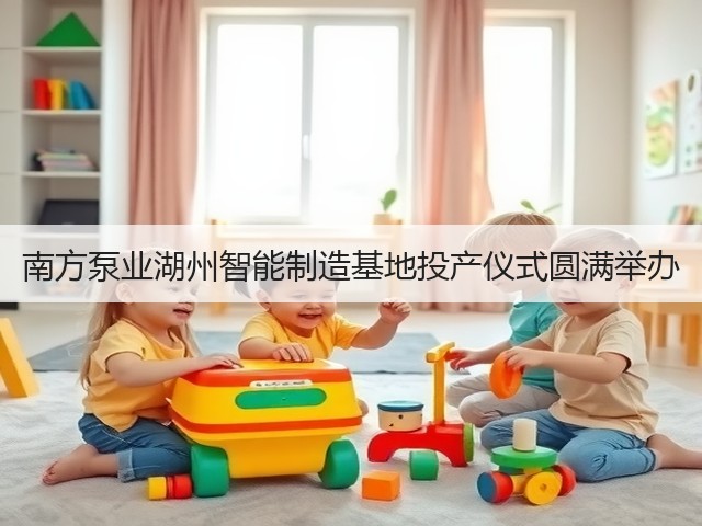 南方泵业湖州智能制造基地投产仪式圆满举办(图3)