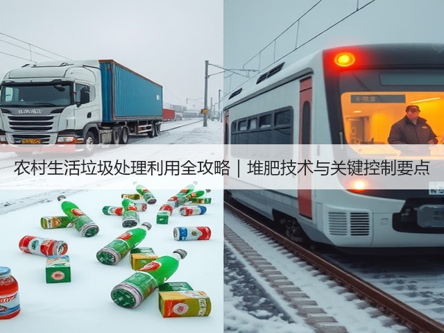 农村生活垃圾处理利用全攻略｜堆肥技术与关键控制要点(图3)