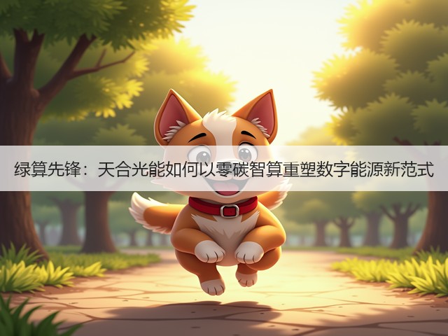 绿算先锋：天合光能如何以零碳智算重塑数字能源新范式(图3)