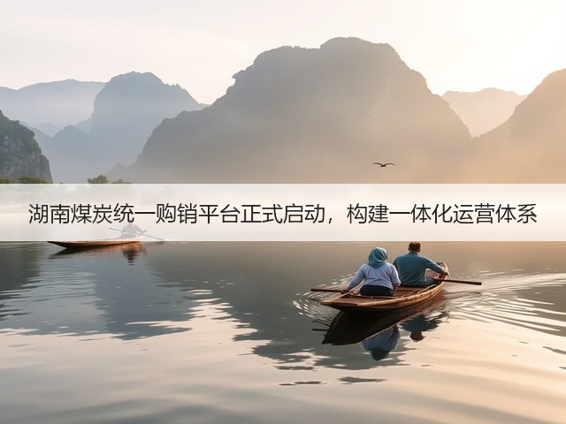 湖南煤炭统一购销平台正式启动，构建一体化运营体系(图3)