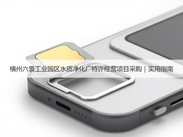 横州六景工业园区水质净化厂特许经营项目采购｜实用指南(图1)