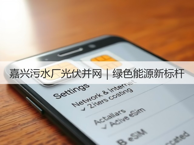 嘉兴污水厂光伏并网｜绿色能源新标杆(图3)