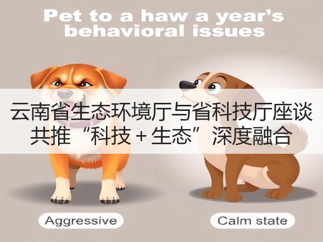 云南省生态环境厅与省科技厅座谈 共推“科技＋生态”深度融合(图1)