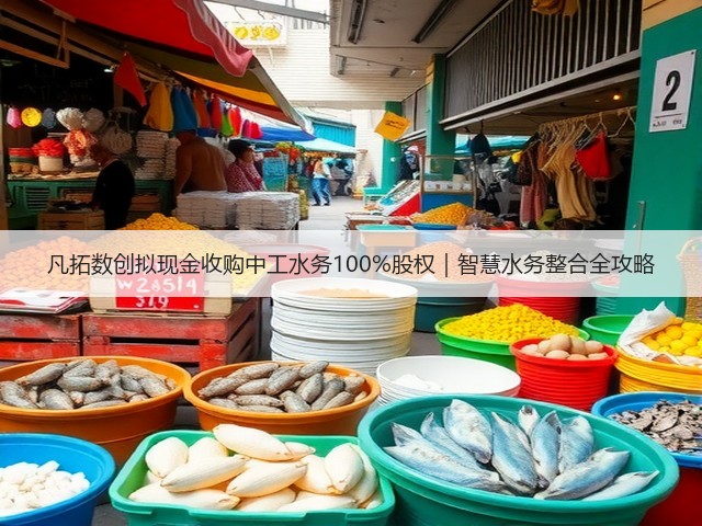 凡拓数创拟现金收购中工水务100%股权|智慧水务整合全攻略(图3) 凡拓数创拟现金收购中工水务100%股权|智慧水务整合全攻略(图3)