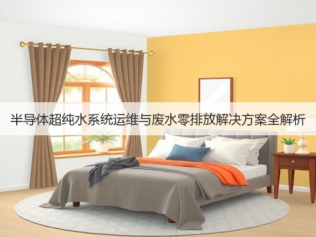 半导体超纯水系统运维与废水零排放解决方案全解析(图1)