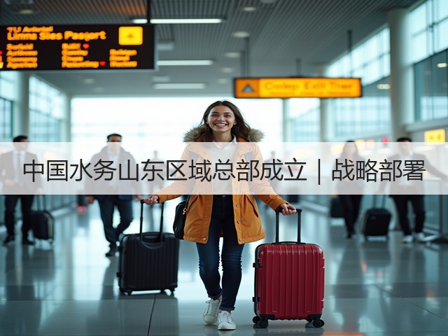 中国水务山东区域总部成立｜战略部署(图1)