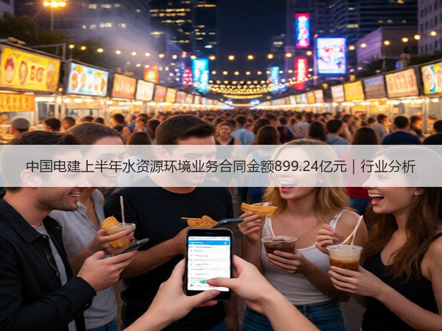 中国电建上半年水资源环境业务合同金额899.24亿元｜行业分析(图1)