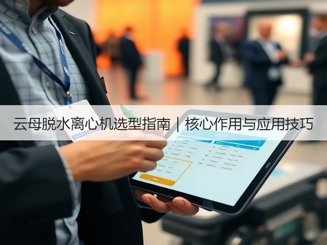 云母脱水离心机选型指南｜核心作用与应用技巧(图1)
