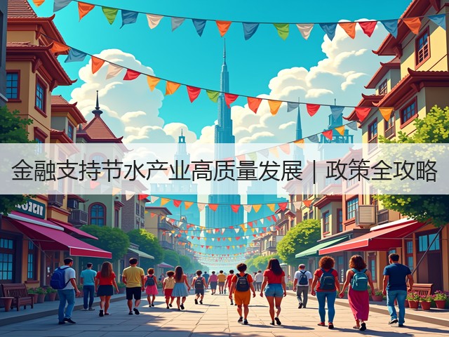 金融支持节水产业高质量发展｜政策全攻略(图3)
