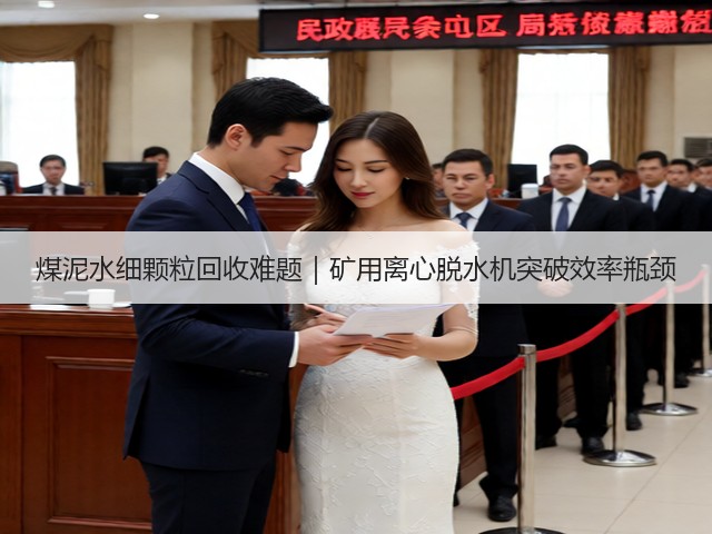 煤泥水细颗粒回收难题｜矿用离心脱水机突破效率瓶颈(图3)