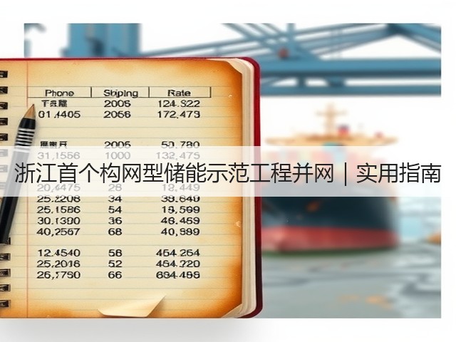 浙江首个构网型储能示范工程并网｜实用指南(图3)
