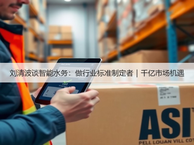 刘清波谈智能水务：做行业标准制定者｜千亿市场机遇(图1)