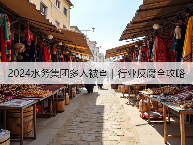 2024水务集团多人被查｜行业反腐全攻略(图3)