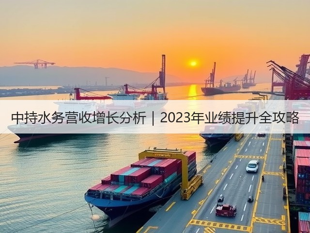 中持水务营收增长分析｜2023年业绩提升全攻略(图3)