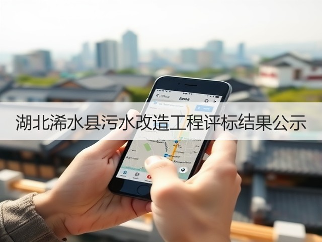 湖北浠水县污水改造工程评标结果公示(图3)