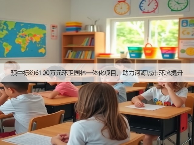 预中标约6100万元环卫园林一体化项目，助力河源城市环境提升(图3)