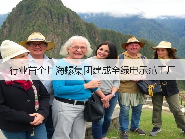 行业首个！海螺集团建成全绿电示范工厂(图3)