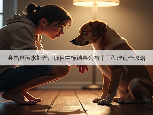 会昌县污水处理厂项目中标结果公布｜工程建设全攻略(图1)