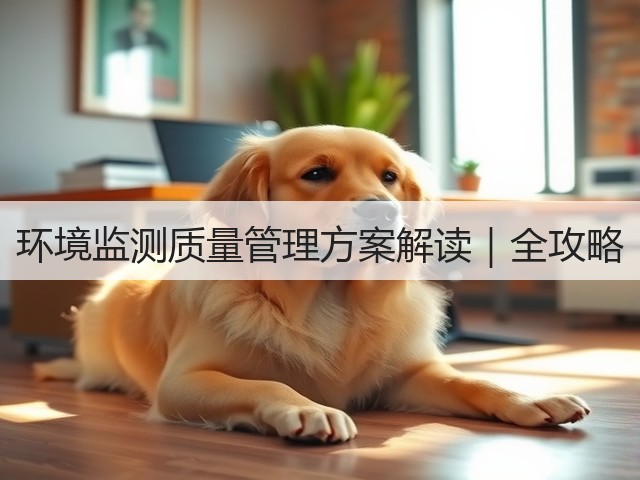 环境监测质量管理方案解读|全攻略(图3) 环境监测质量管理方案解读|全攻略(图3)