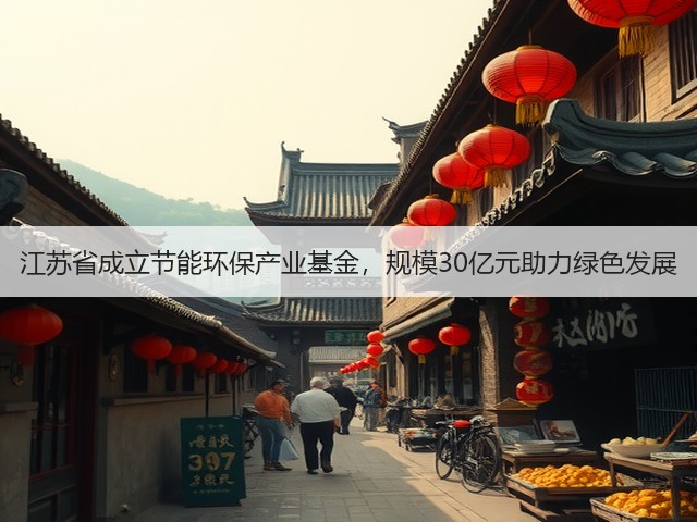 江苏省成立节能环保产业基金，规模30亿元助力绿色发展(图3)