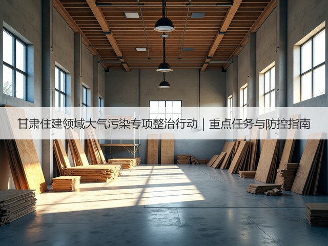 甘肃住建领域大气污染专项整治行动｜重点任务与防控指南(图3)