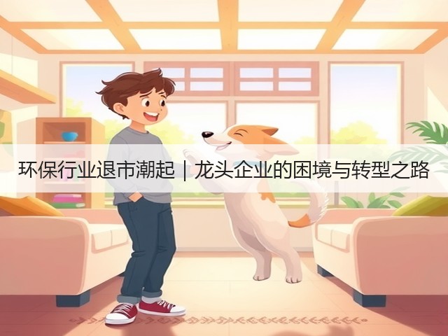 环保行业退市潮起｜龙头企业的困境与转型之路(图1)