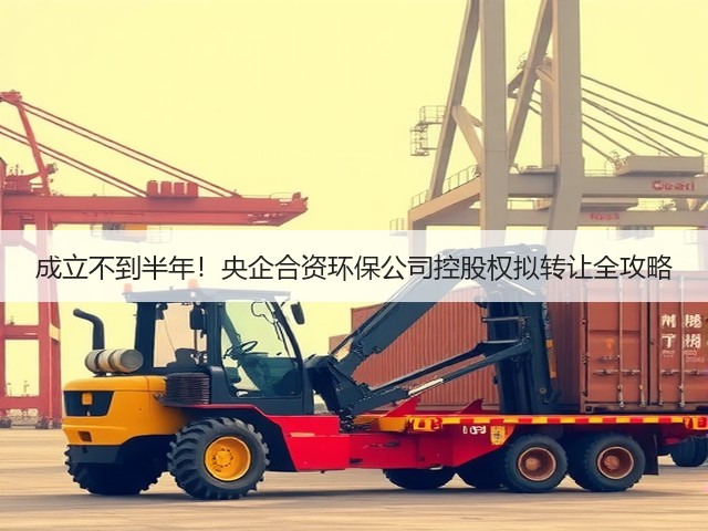 成立不到半年!央企合资环保公司控股权拟转让全攻略(图3) 成立不到半年!央企合资环保公司控股权拟转让全攻略(图3)