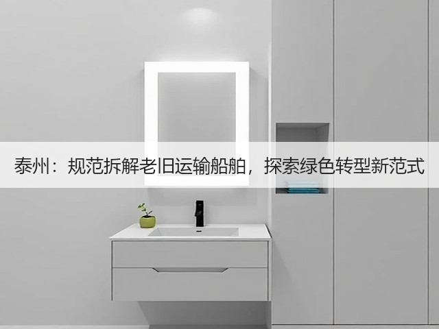 泰州：规范拆解老旧运输船舶，探索绿色转型新范式(图2)