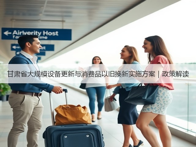 甘肃省大规模设备更新与消费品以旧换新实施方案｜政策解读(图3)