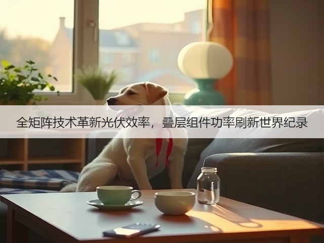 全矩阵技术革新光伏效率，叠层组件功率刷新世界纪录(图1)