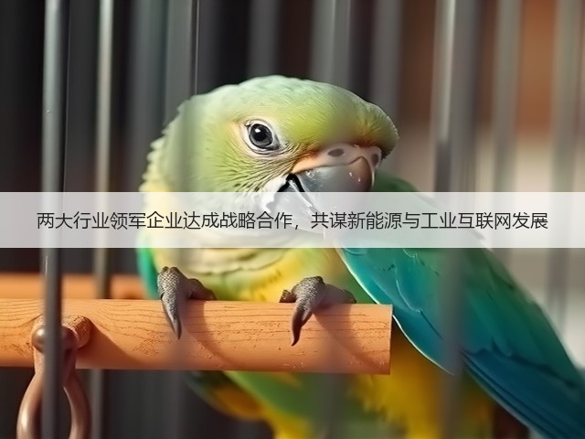两大行业领军企业达成战略合作，共谋新能源与工业互联网发展(图2)