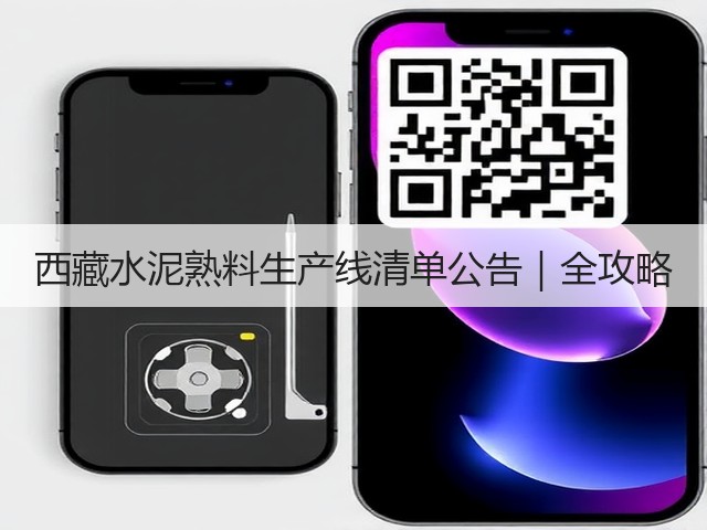 西藏水泥熟料生产线清单公告｜全攻略(图1)