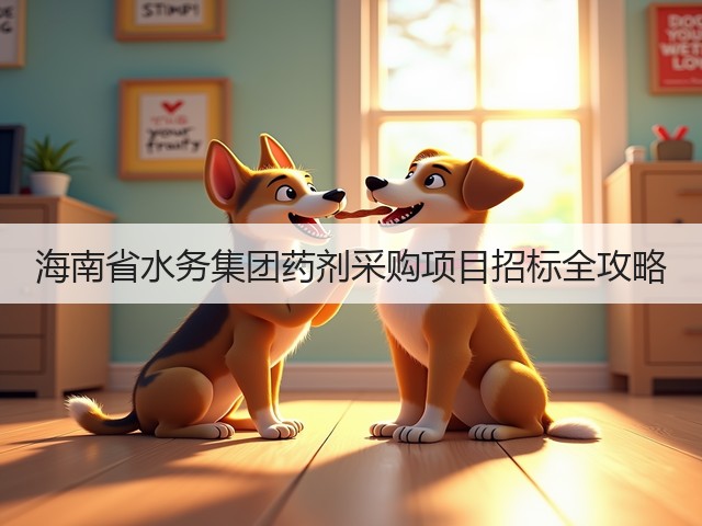 海南省水务集团药剂采购项目招标全攻略(图3)