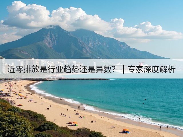 近零排放是行业趋势还是异数？｜专家深度解析(图3)