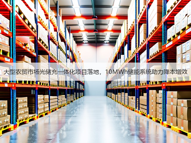大型农贸市场光储充一体化项目落地，10MWh储能系统助力降本增效(图3)