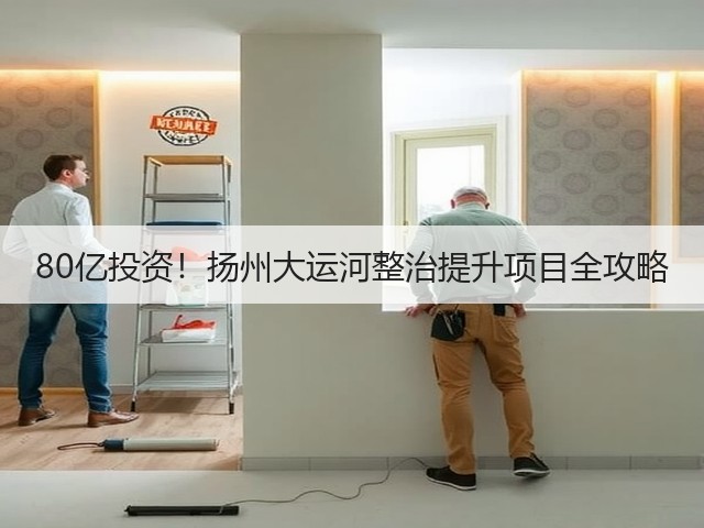 80亿投资！扬州大运河整治提升项目全攻略(图3)